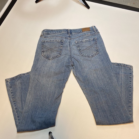 AEROPOSTALE CHELSEA BOOTCUT 1/2 Short Woman’s Jeans 99%Cotton 1%Spandex 3for$15 - Picture 3 of 11